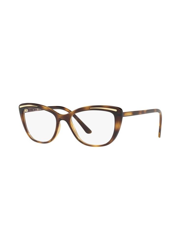 Okulary korekcyjne Vogue VO 5218 52 W656 Brązowe Damskie Kocie