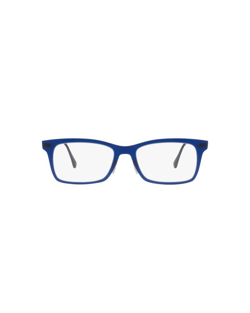 Okulary korekcyjne Ray-Ban RB 7039 53 5451 Niebieskie Damskie Kocie