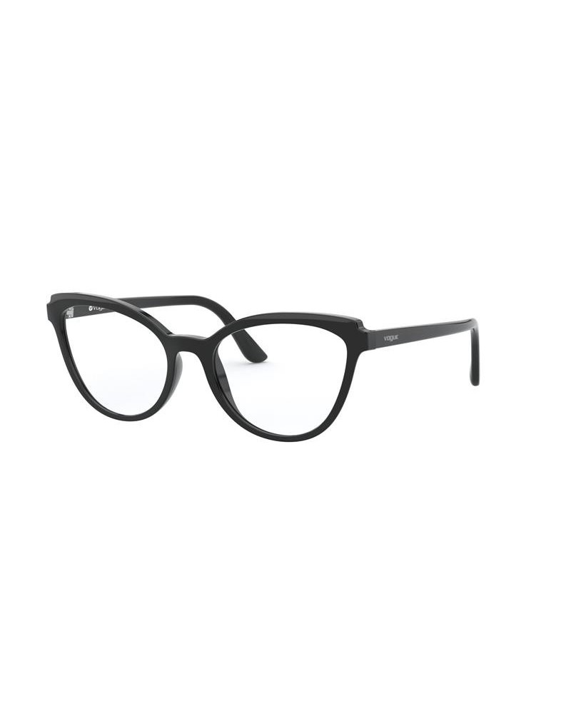 Okulary korekcyjne Vogue VO 5291 53 W44 Czarne Damskie Kocie