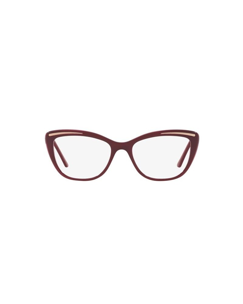 Okulary korekcyjne Vogue VO 5218 52 2618 Czerwone Damskie Kocie