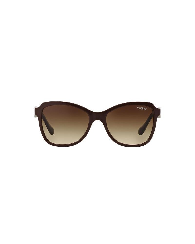 Okulary przeciwsłoneczne Vogue VO 2959S 54 230213 Niebieskie Damskie Motylki