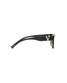 Okulary korekcyjne Versace VE 3283 54 GB1 Czarne Damskie Prostokątne