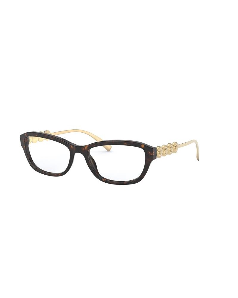 Okulary korekcyjne Versace VE 3279 52 108 Szare Damskie Owalne