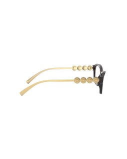 Okulary korekcyjne Versace VE 3279 52 108 Szare Damskie Owalne