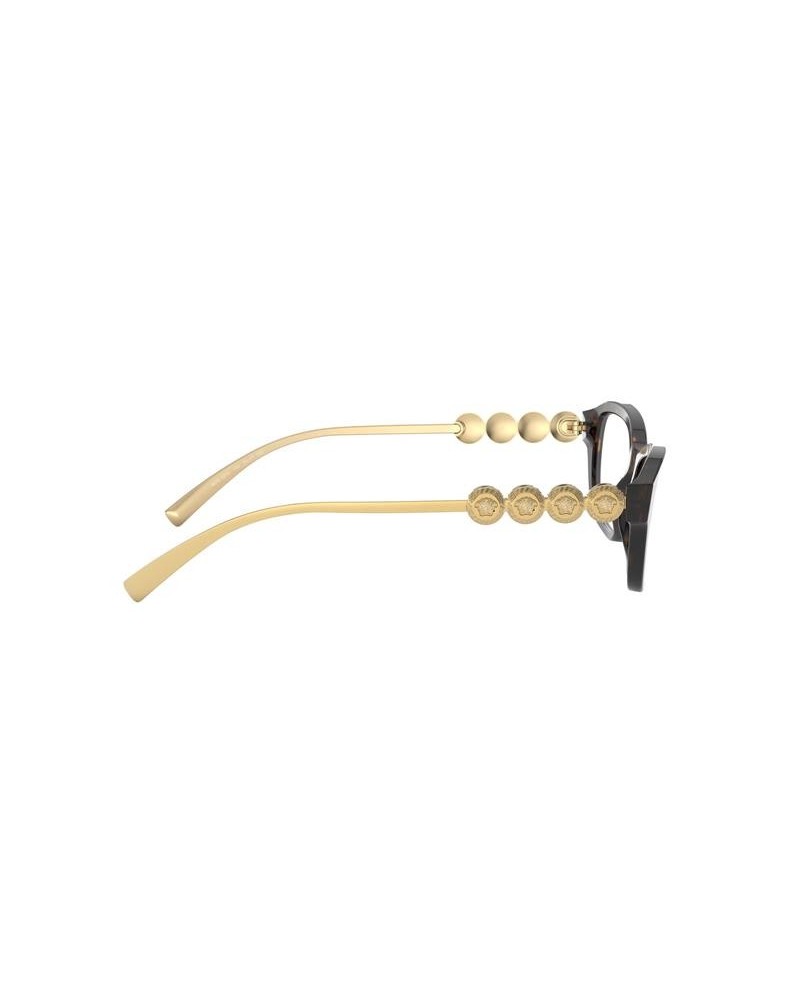 Okulary korekcyjne Versace VE 3279 52 108 Szare Damskie Owalne