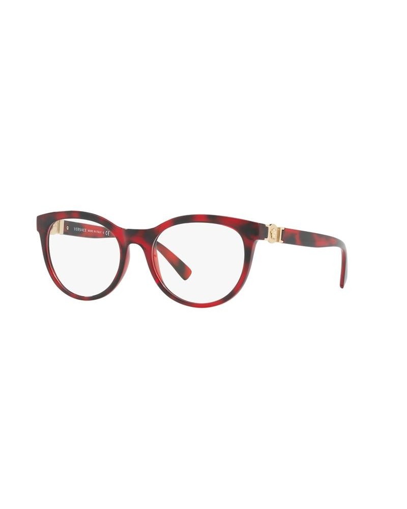 Okulary korekcyjne Versace VE 3247 GB1 53 Czarne Damskie Kocie