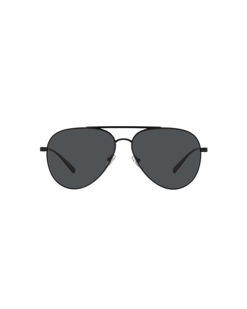 Okulary przeciwsłoneczne Versace VE 2217 59 126187 Czarne Męskie Aviator
