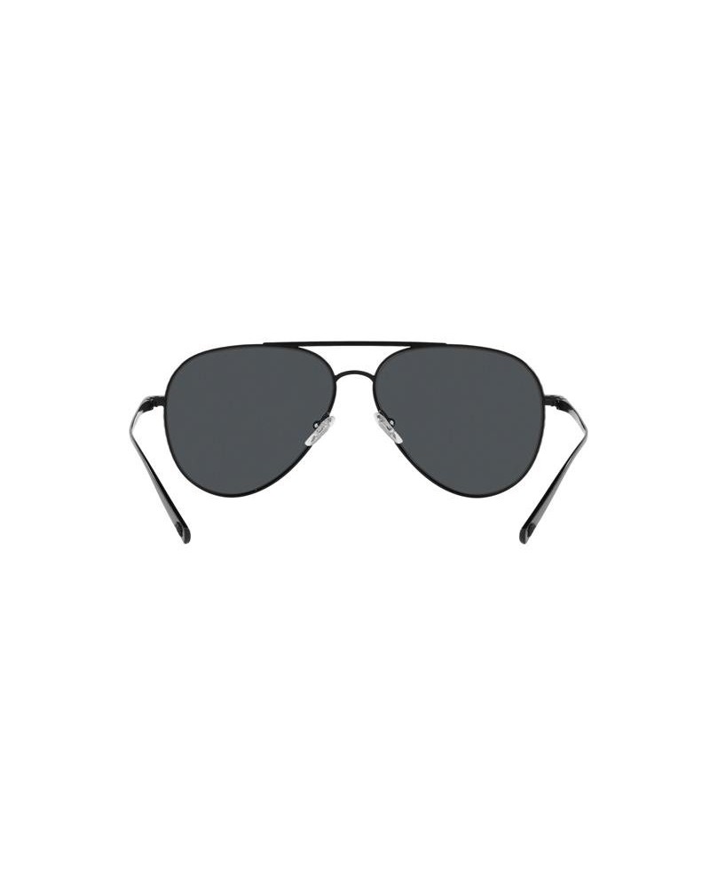 Okulary przeciwsłoneczne Versace VE 2217 59 126187 Czarne Męskie Aviator