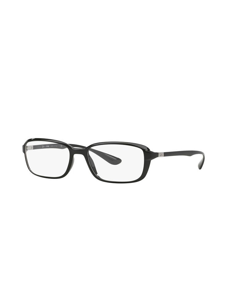 Okulary korekcyjne Ray-Ban RX 7037 53 5433 Czarne Damskie Prostokątne