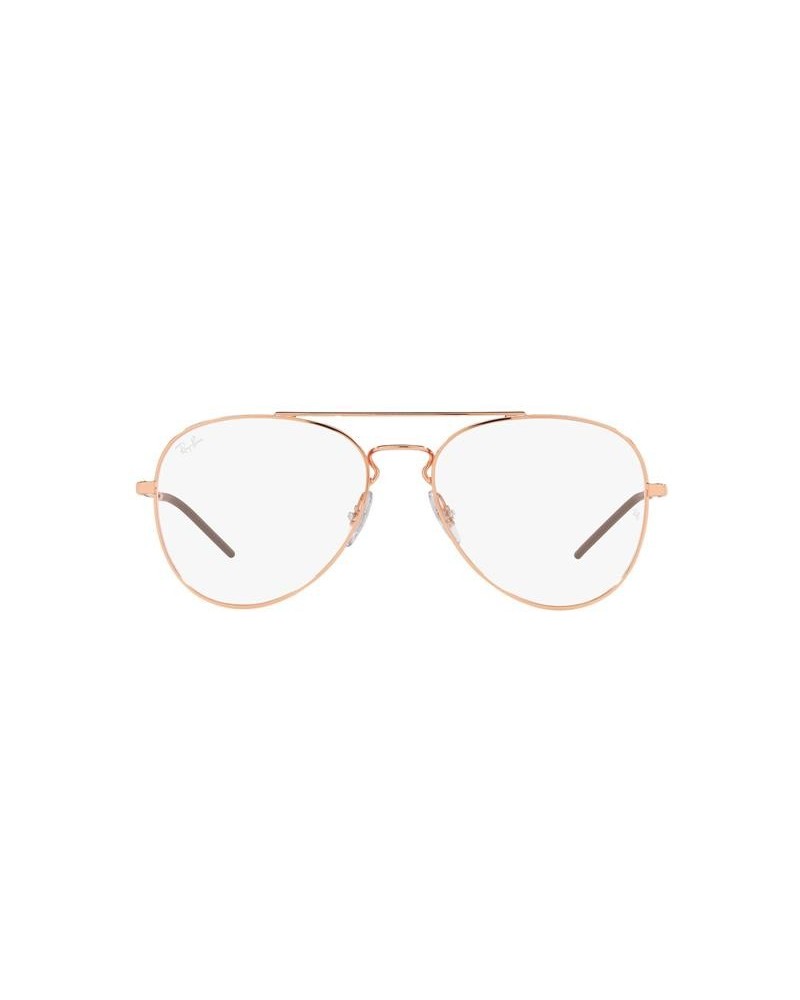 Okulary korekcyjne Ray-Ban RX 6413 56 3094 Brązowe Unisex Aviator