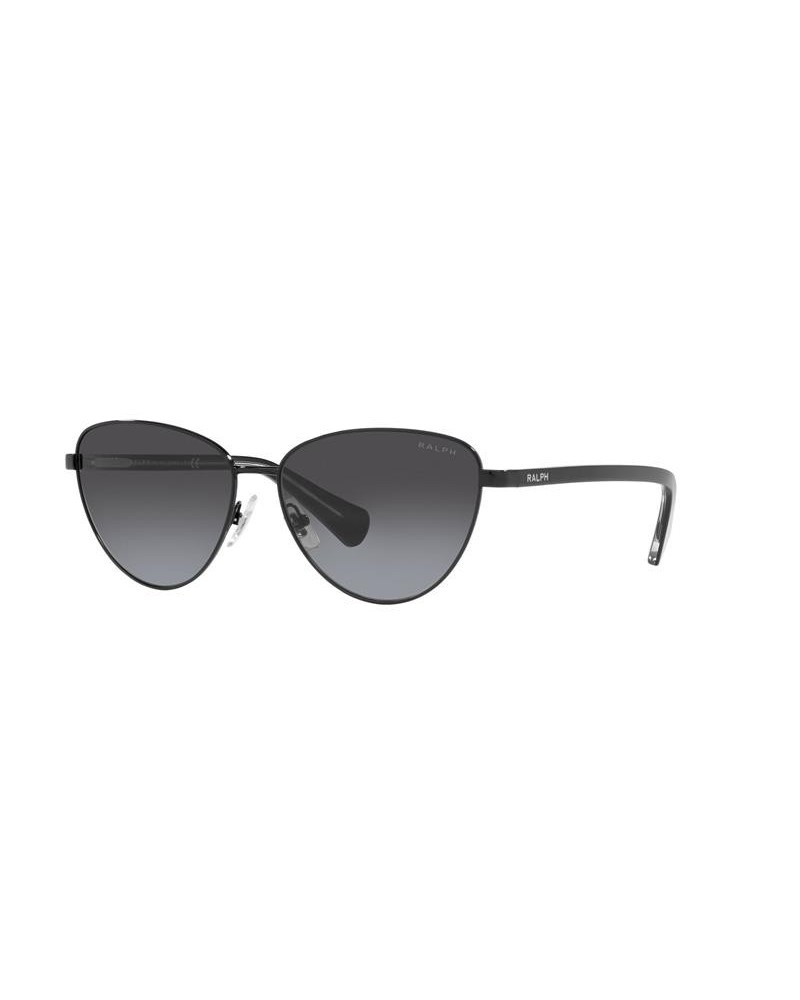 Okulary przeciwsłoneczne Ralph RA 4134 56 94268G Czarne Damskie Kocie