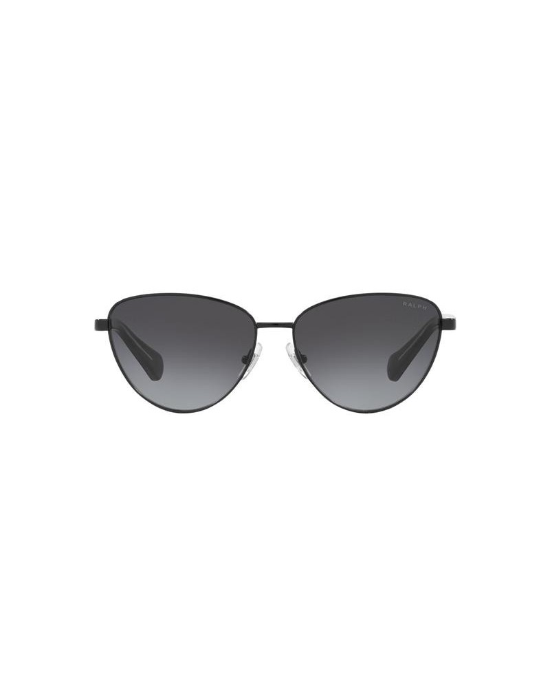 Okulary przeciwsłoneczne Ralph RA 4134 56 94268G Czarne Damskie Kocie