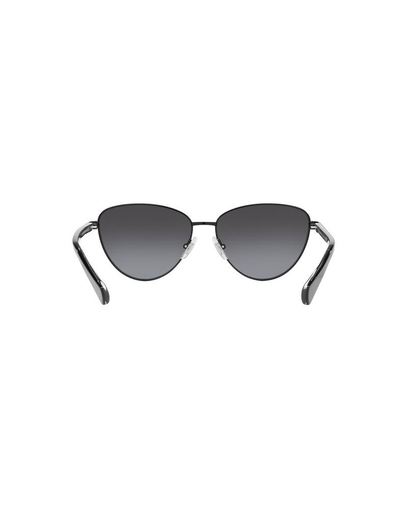Okulary przeciwsłoneczne Ralph RA 4134 56 94268G Czarne Damskie Kocie