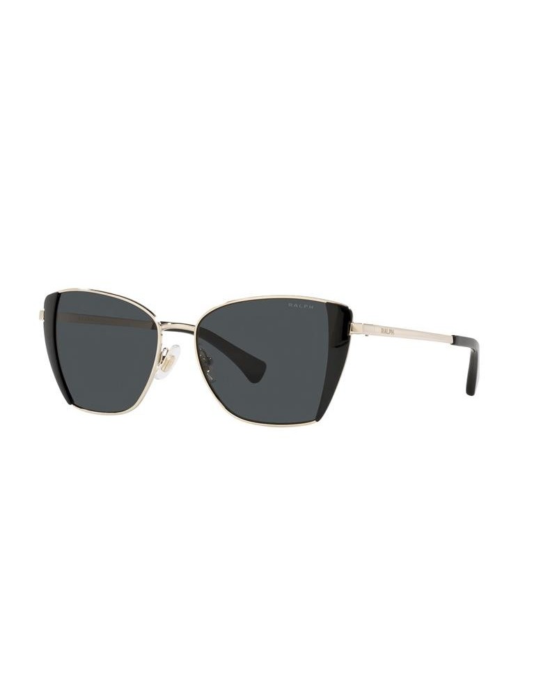 Okulary przeciwsłoneczne Ralph RA 4133 54 911687 Brązowe Damskie Motylki
