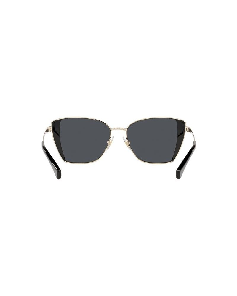 Okulary przeciwsłoneczne Ralph RA 4133 54 911687 Brązowe Damskie Motylki