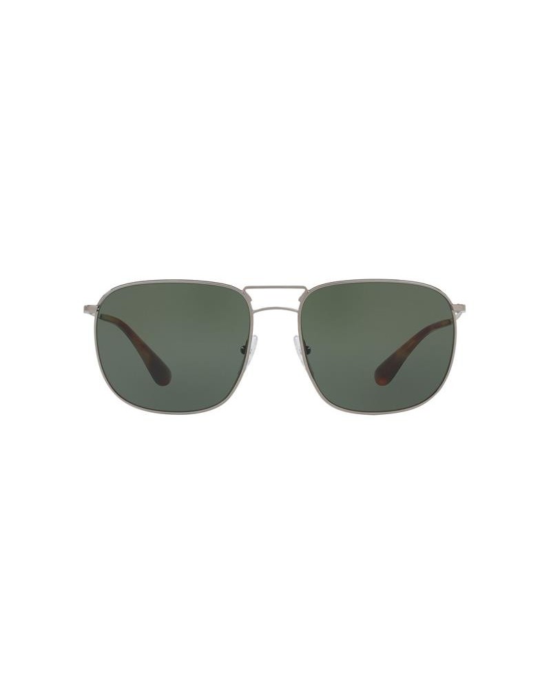 Okulary przeciwsłoneczne Prada PR 52TS 60 5AV6P0 Brązowe Damskie Prostokątne