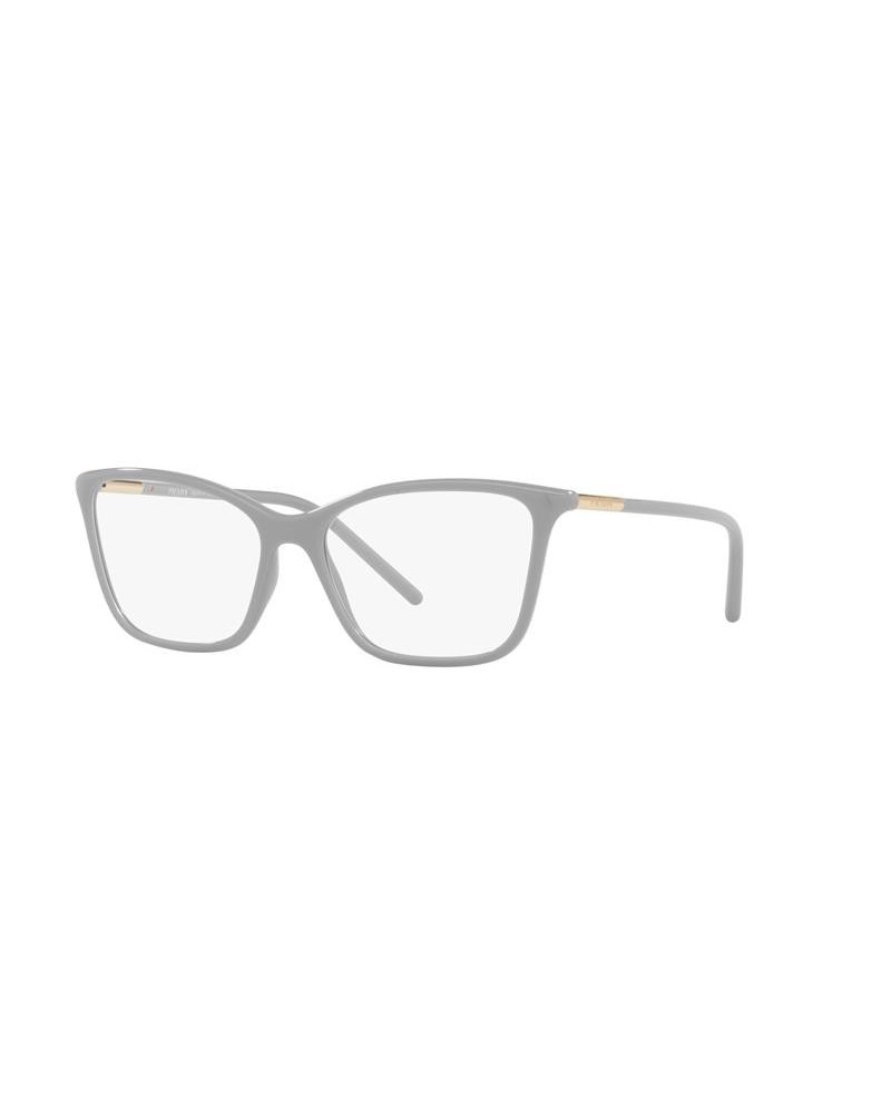 Okulary korekcyjne Prada PR 08WV 55 07W1O1 Niebieskie Damskie Kocie