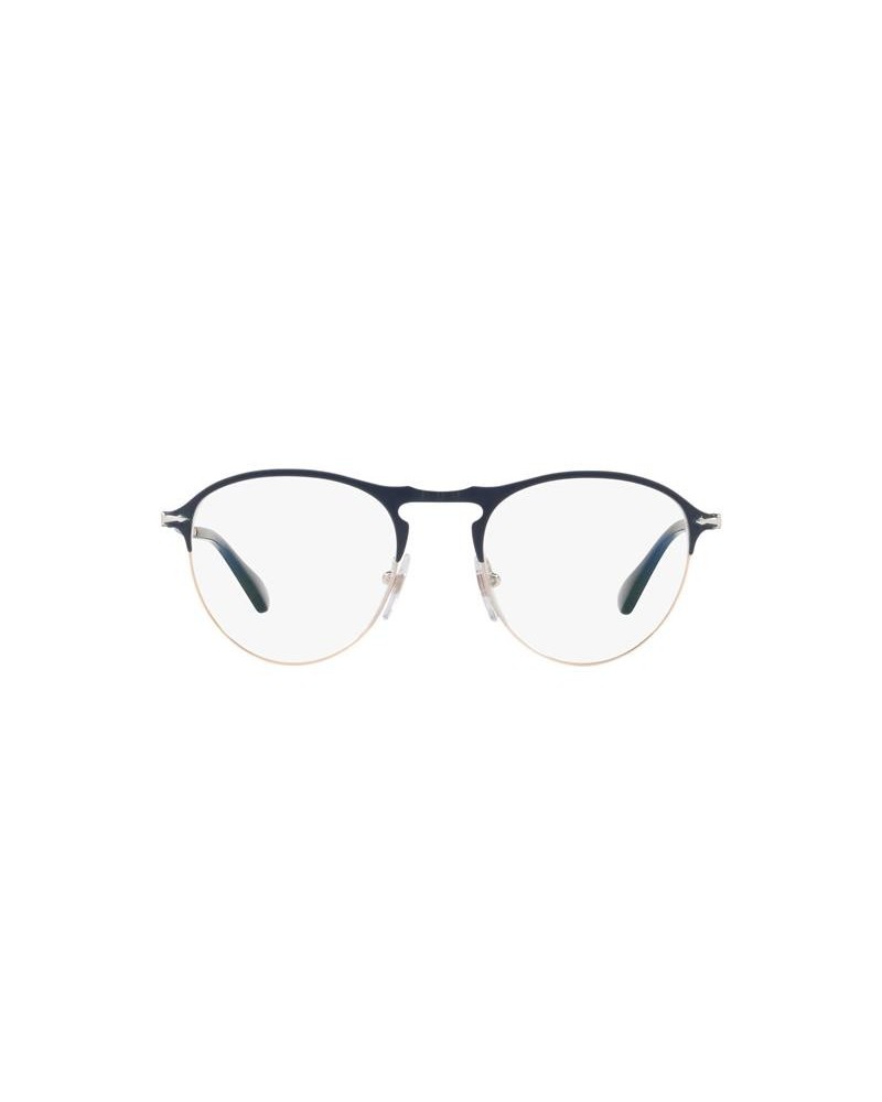 Okulary korekcyjne Persol PO 7092V 50 1073 Brązowe Unisex Geometryczne