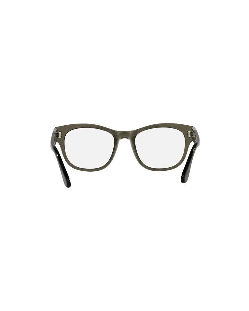 Okulary korekcyjne Persol PO 3270V 52 1103 Szare Unisex Prostokątne