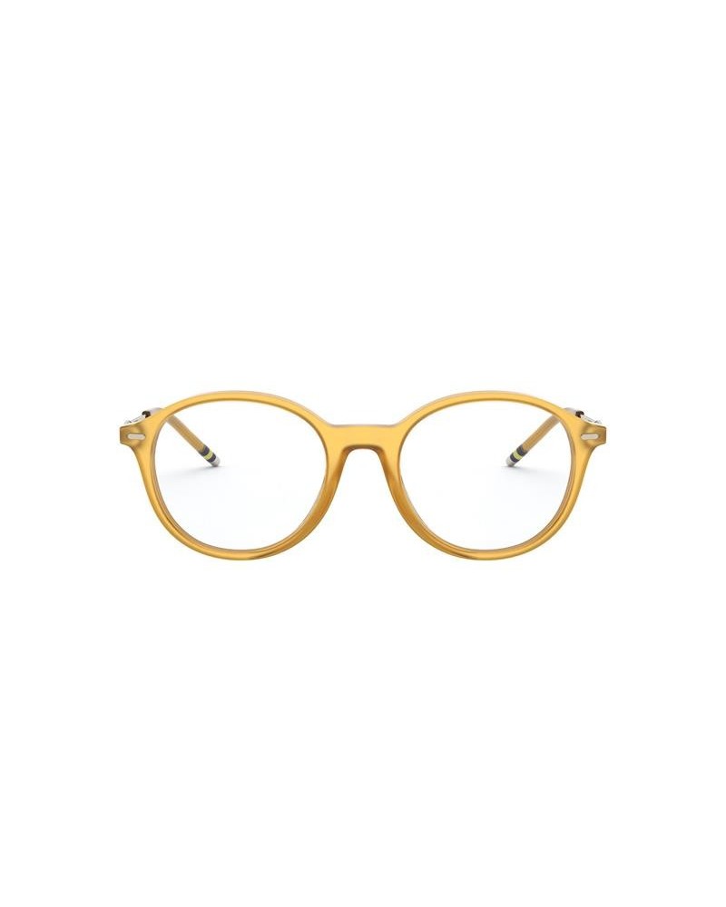 Okulary korekcyjne Polo PH 2219 50 5005 Żółty Męskie Owalne