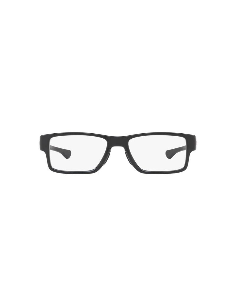 Okulary korekcyjne Oakley OX 8121 55 812102 Czarne Męskie Prostokątne