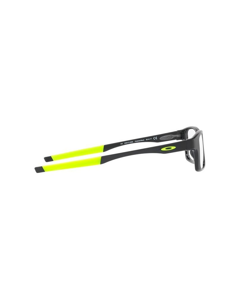 Okulary korekcyjne Oakley OX 8117 52 811702 Czarne Męskie Prostokątne