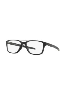 Okulary korekcyjne Oakley OX 8113 55 811301 Czarne Męskie Prostokątne
