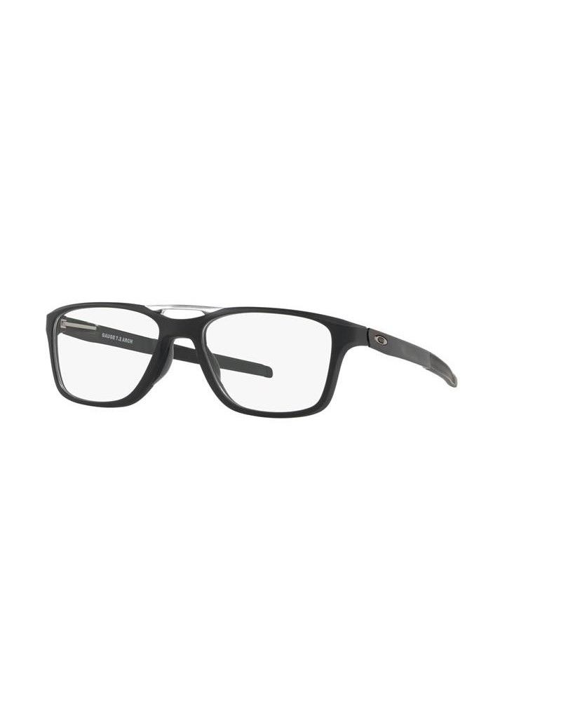 Okulary korekcyjne Oakley OX 8113 55 811301 Czarne Męskie Prostokątne