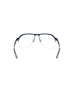 Okulary korekcyjne Oakley OX 5147 55 514704 Niebieskie Męskie Geometryczne