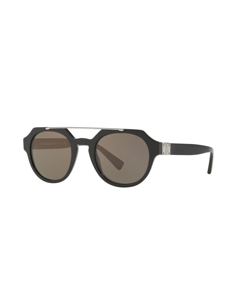Okulary przeciwsłoneczne Dolce & Gabbana DG 4313 50 501/R5 Wielokolorowe Męskie Aviator