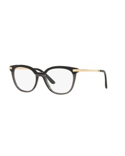 Okulary korekcyjne Dolce & Gabbana DG 3346 52 3246 Czarne Damskie Prostokątne