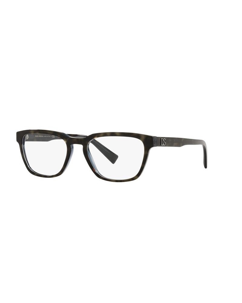 Okulary korekcyjne Dolce & Gabbana DG 3333 54 3209 Brązowe Damskie Owalne