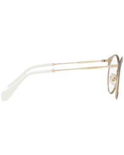 Okulary korekcyjne Miu Miu MU 51PV 50 1AB1O1 Brązowe Damskie Owalne