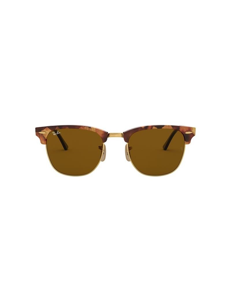 Okulary przeciwsłoneczne Ray-Ban RB 3016 51 1160 Brązowe Unisex Prostokątne