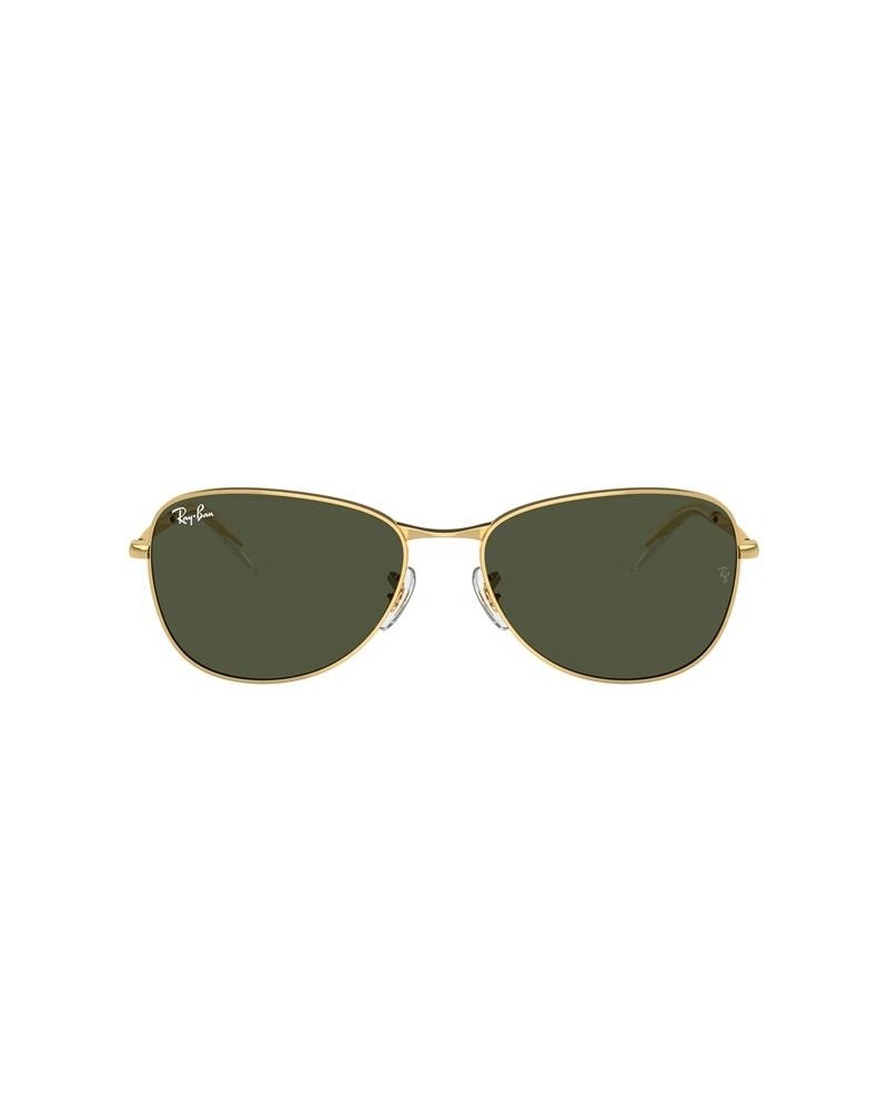 Okulary przeciwsłoneczne Ray-Ban RB 3733 56 001/31 Złoty Unisex Aviator