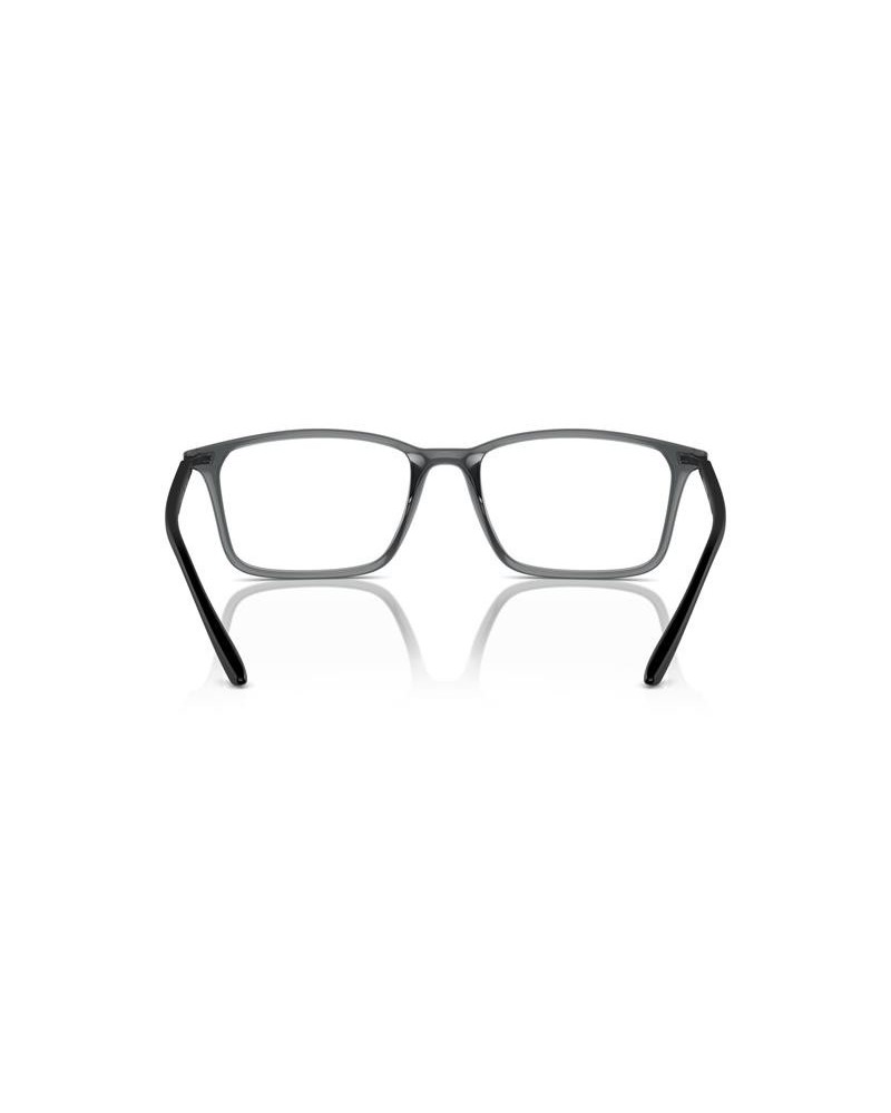 Okulary korekcyjne Emporio Armani EA 3237 55 6106 Wielokolorowe Męskie Prostokątne