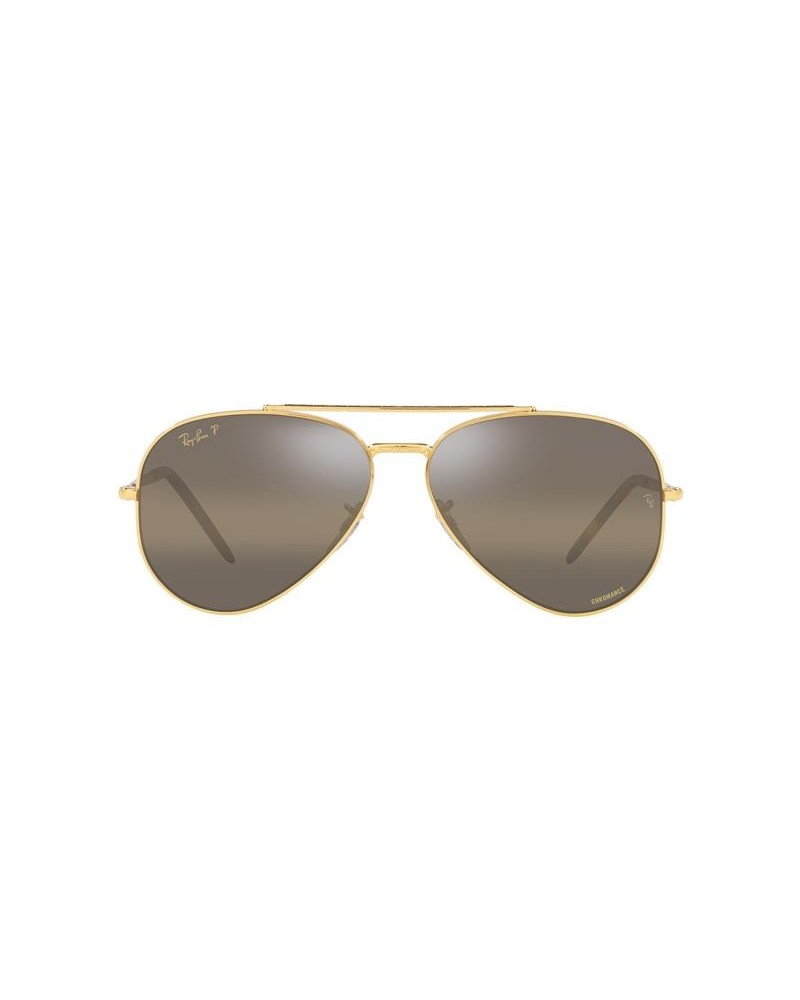 Okulary przeciwsłoneczne Ray-Ban RB 3625 58 9196G5 Złoty Unisex Aviator