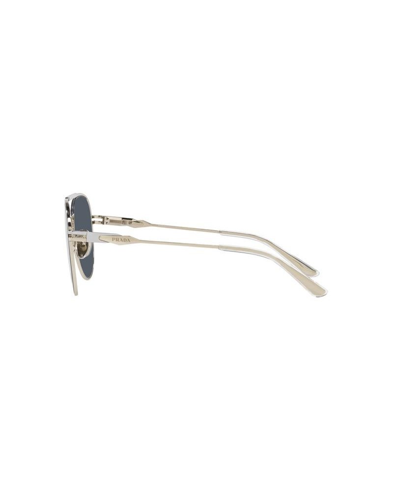 Okulary przeciwsłoneczne Prada PR 54ZS 57 17F09T Wielokolorowe Męskie Aviator