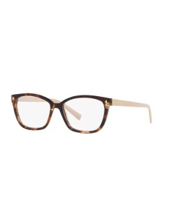 Okulary korekcyjne Prada PR 15ZV 53 07R1O1 Wielokolorowe Damskie Prostokątne