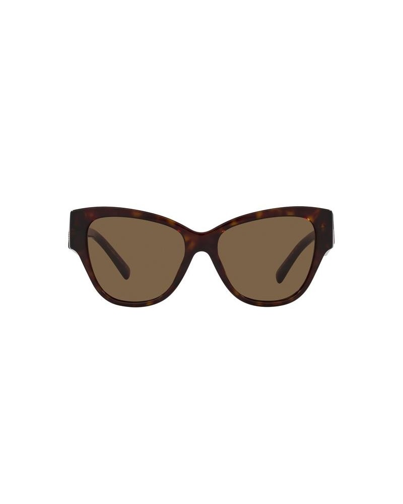 Okulary przeciwsłoneczne Dolce & Gabbana DG 4449 54 502/73 Brązowe Damskie Motylki