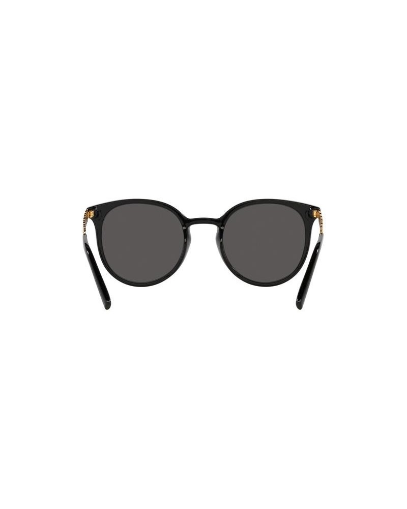 Okulary przeciwsłoneczne Dolce & Gabbana DG 6189U 52 501/87 Czarne Damskie Owalne