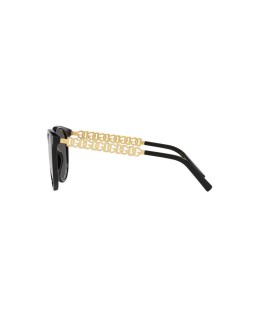 Okulary przeciwsłoneczne Dolce & Gabbana DG 6189U 52 501/87 Czarne Damskie Owalne