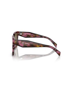 Okulary przeciwsłoneczne Prada PR 24ZS 56 18N01T Wielokolorowe Damskie Prostokątne