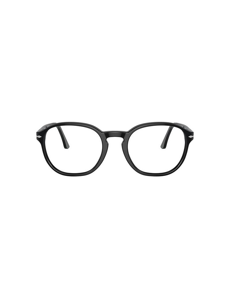 Okulary korekcyjne Persol PO 3343V 53 95 Czarne Unisex Owalne