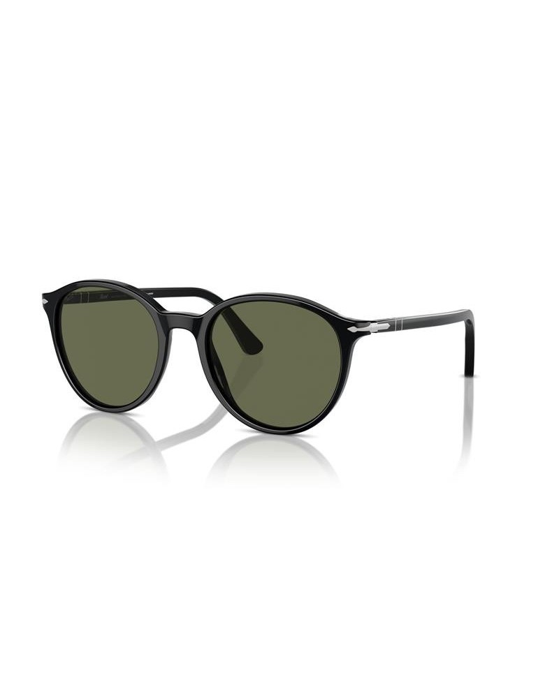Okulary przeciwsłoneczne Persol PO 3350S 56 95/58 Czarne Unisex Owalne