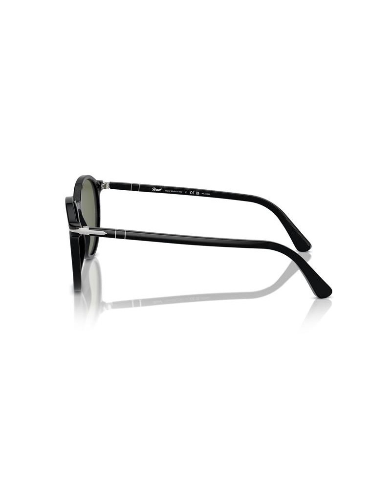 Okulary przeciwsłoneczne Persol PO 3350S 56 95/58 Czarne Unisex Owalne