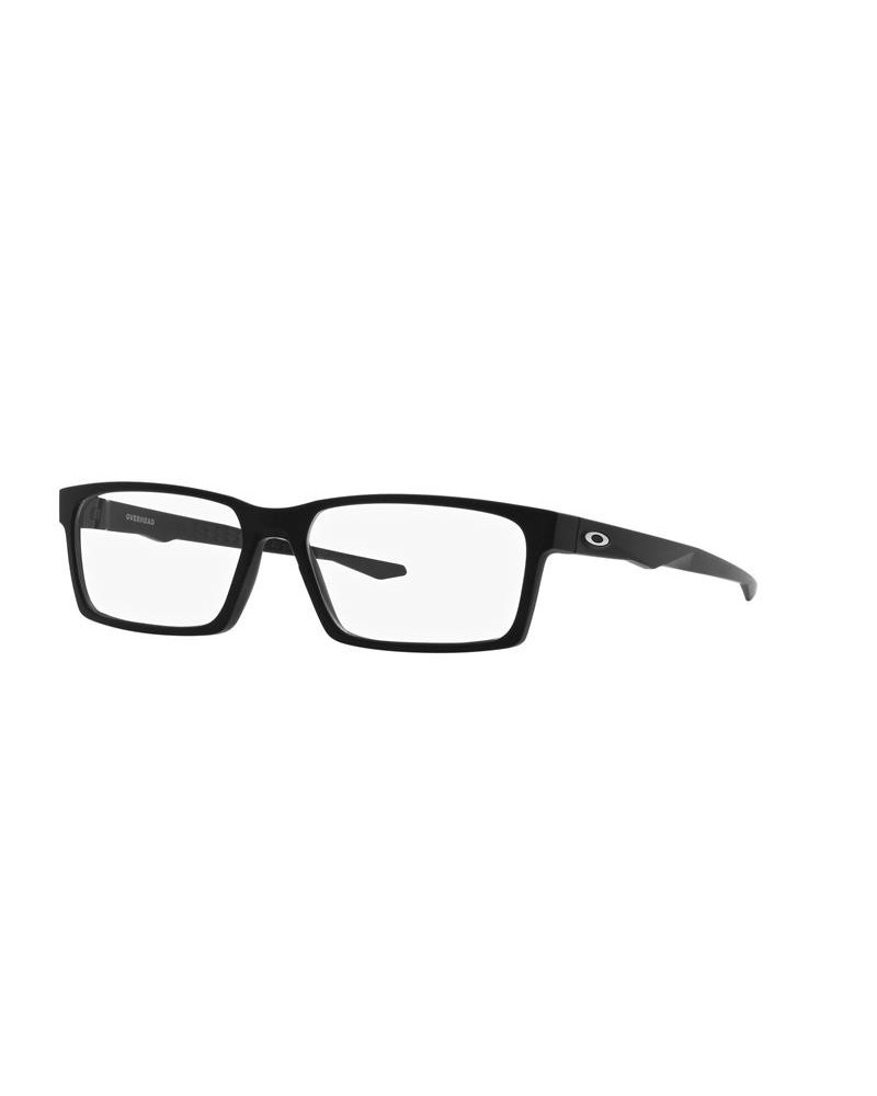 Okulary korekcyjne Oakley OX 8060 59 806001 Czarne Męskie Prostokątne