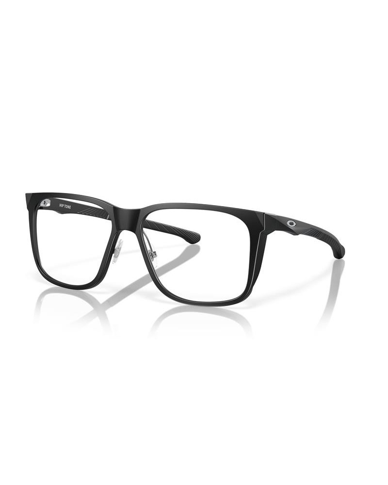 Okulary korekcyjne Oakley OX 8182 58 818201 Czarne Męskie Prostokątne