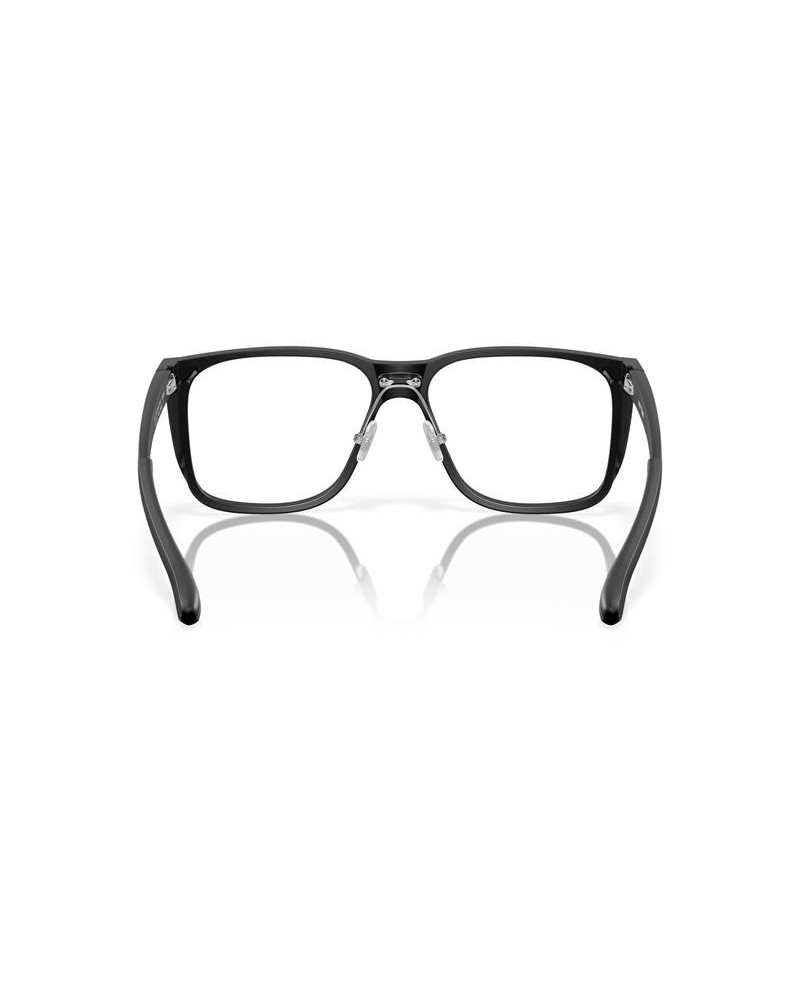 Okulary korekcyjne Oakley OX 8182 58 818201 Czarne Męskie Prostokątne