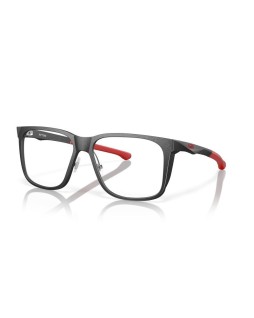 Okulary korekcyjne Oakley OX 8182 60 818204 Szare Męskie Prostokątne